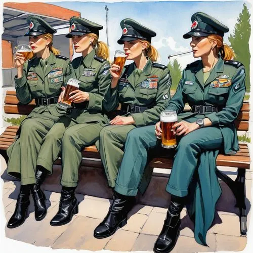 servicewoman,military uniform,servicewomen,conscripts,czechoslovaks,servicepersons,servicemen,reservists,policewomen,signallers,1940 women,bundeswehr,bundesheer,leibstandarte,militaires,gurkhas,berets,serviceman,sergeants,a uniform,Conceptual Art,Fantasy,Fantasy 08