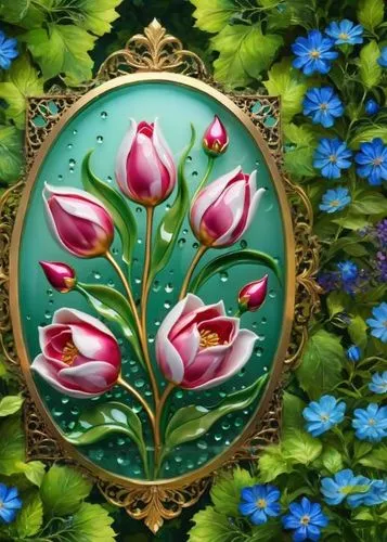 turkestan tulip,water lily plate,flower painting,floral ornament,iranian nowruz,flowers png,floral frame,botanical frame,novruz,tulip background,decorative plate,nowruz,flower frame,floral and bird fr