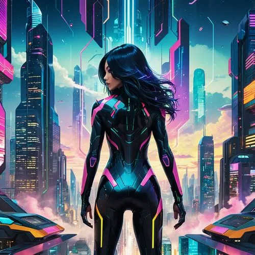 tron,sci fiction illustration,neon body painting,cyberpunk,futuristic,superhero background,Conceptual Art,Sci-Fi,Sci-Fi 04