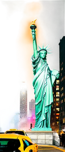 liberty statue,lady liberty,statue of liberty,the statue of liberty,liberty enlightening the world,usa landmarks,new york taxi,liberty,queen of liberty,newyork,big apple,new york,american sportscar,nyclu,world digital painting,independance,3d background,lamerica,americanus,immigrate,Conceptual Art,Oil color,Oil Color 11