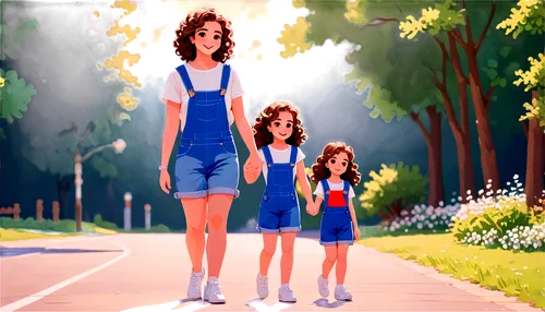 daisy family,little girls walking,lily family,walk with the children,birch family,mahogany family,mulberry family,borage family,blue daisies,pine family,rose family,walk in a park,triplet lily,little girls,kids illustration,violet family,cartoon forest,clones,children's background,water-leaf family,Unique,Pixel,Pixel 01