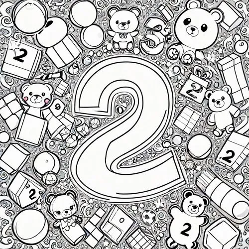 seven,twentyfourseven,two,numberings,number,advent calendar printable,Anime,Anime,Realistic