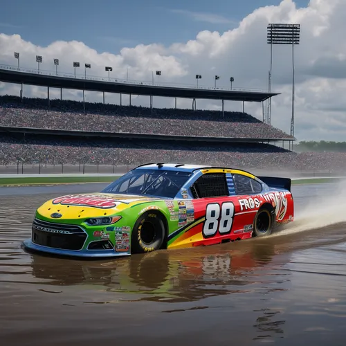 nascar,hydroplane racing,talladega,stock car racing,brickyard,racing video game,auto racing,splashing,flooded,game car,surface water sports,racing boat,mud,e-flood,water splash,muddy,ice racing,race car,raceway,diecast,Photography,General,Natural