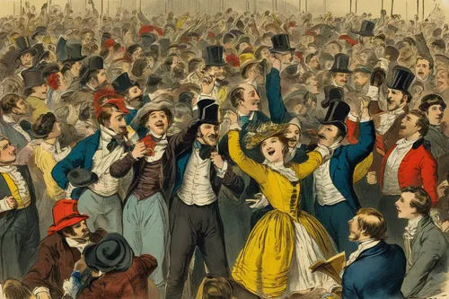 shrovetide,concert crowd,crowd of people,vintage ilistration,a party,concert dance,may day,the crowd,protesters,crowd,shakers,liberty cotton,crowds,square dance,party people,audience,concert,young people,freedom of the press,cotillion,Art,Classical Oil Painting,Classical Oil Painting 31