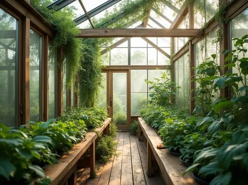 greenhouse,plant tunnel,greenhouses,greenhouse cover,hahnenfu greenhouse,tunnel of plants,vegetable garden,glasshouse,kitchen garden,greenhouse effect,indoor,sunroom,conservatory,leek greenhouse,vegetables landscape,hanging plants,winter garden,green garden,vegetable field,green living,Photography,General,Realistic