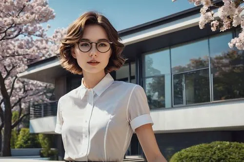 ritsuko,mizuhara,essilor,lotte,ninagawa,sumiala,kuriyama,hiroko,megane,japanese sakura background,japanese woman,akanishi,ikumi,luxottica,yasuhara,takiko,etsuko,yuko,asako,imerina,Conceptual Art,Sci-Fi,Sci-Fi 24