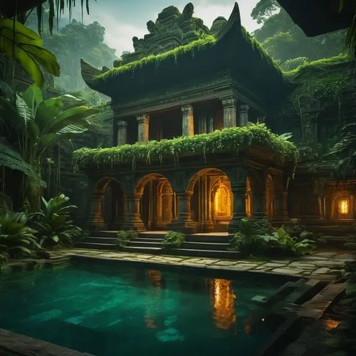 asian architecture,thai temple,amanresorts,baan,ubud,siemreap,Photography,General,Fantasy