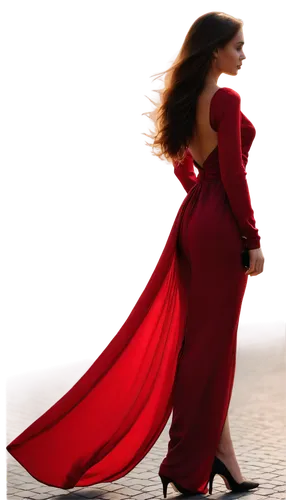 red cape,man in red dress,lady in red,red gown,woman walking,red coat,scarlet witch,girl in red dress,red tunic,flamenca,flamenco,melisandre,gothel,red dress,redcoat,girl walking away,girl in a long dress,a floor-length dress,red,woman silhouette,Illustration,Paper based,Paper Based 11