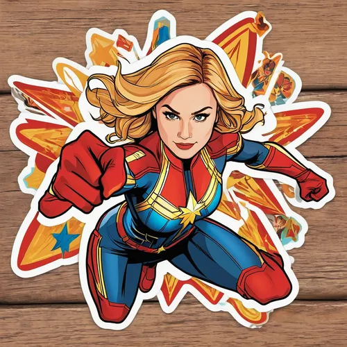 captain marvel,clipart sticker,super heroine,super woman,sticker,wonderwoman,vector graphic,stickers,vector illustration,power icon,vector image,sprint woman,superhero background,vector graphics,comic hero,wonder woman,superman logo,head woman,super hero,lasso,Unique,Design,Sticker