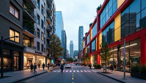 new york streets,streetscape,city scape,streetscapes,cityscapes,urban landscape,transbay,pedestrianized,street canyon,street view,yorkville,colorful city,urbanity,sanlitun,shopping street,business district,microdistrict,liveability,urbanist,5th avenue