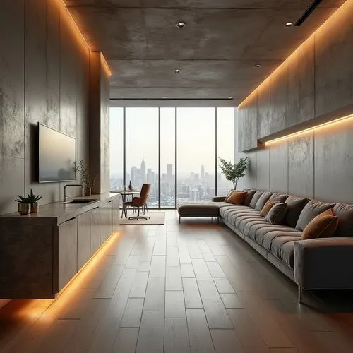 interior modern design,modern living room,hallway space,penthouses,modern decor,modern room,contemporary decor,luxury home interior,modern minimalist lounge,livingroom,apartment lounge,minotti,modern kitchen interior,living room,interior design,3d rendering,hallway,interior decoration,modern style,great room,Photography,General,Realistic