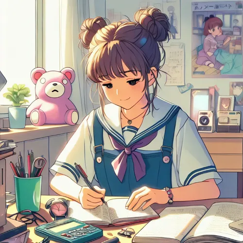 girl studying,study,study room,tutor,writer,paperwork,to write,girl at the computer,classroom,diary,fluffy diary,reading,writing-book,write,love letter,tutoring,student,game illustration,desk,bookworm