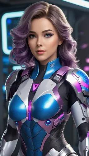 cyberstar,madelyne,lilandra,cyberangels,amora,fembot,Unique,3D,3D Character