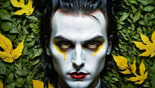 vanian,grinderman,joker,manson,scissorhands,unkei,wason,gothic portrait,mudvayne,danzig,tevanian,yellow eyes,walken,beetlejuice,tobiason,vladislaus,rayon,edward,halloween background,sandman,Conceptual Art,Daily,Daily 22