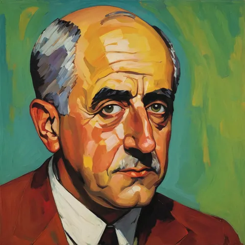 charles de gaulle,nurungji,beyaz peynir,cimarrón uruguayo,self-portrait,mauriac,red auerbach,charles cháplin,santiago calatrava,adenauer,pachon navarro,alejandro vergara blanco,cesky fousek,portrait,salvador guillermo allende gossens,feingold,uomo vitruviano,alexander nevski,artist portrait,buék,Art,Artistic Painting,Artistic Painting 36