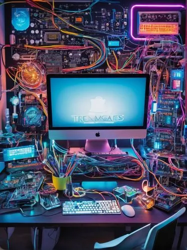 computer art,computer cluster,computer workstation,computer desk,dive computer,desktop computer,electronics,computer,computer room,cyclocomputer,arduino,computer system,computer freak,oscilloscope,computer science,cyberpunk,trip computer,personal computer,the server room,computers,Unique,Paper Cuts,Paper Cuts 06