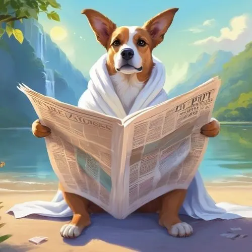 reading the newspaper,welschcorgi,corgi,newspaper reading,basenji,dog illustration,corgi-chihuahua,relaxing reading,scholar,toy fox terrier,jack russel,corgis,indian dog,the pembroke welsh corgi,chihuahua,reading newspapaer,dog cartoon,jack russell,beagle,dog