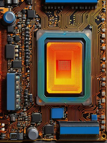 circuit board,integrated circuit,printed circuit board,computer chip,motherboard,optoelectronics,graphic card,circuitry,computer chips,electronic component,microchips,semiconductor,electronic engineering,processor,microchip,mother board,random-access memory,transistors,computer art,computer component,Art,Classical Oil Painting,Classical Oil Painting 38