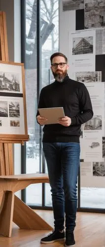 holding a frame,procuratorial,arkitekter,frame drawing,architect,photogrammetry,matruschka,vitra,documentarist,documenta,gesamtkunstwerk,archivist,revit,curatorial,wood frame,charrette,kosuth,blur office background,structural engineer,gallerist,Illustration,Black and White,Black and White 24