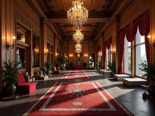 royal interior,baccarat,hallway,ornate room,entrance hall,ballroom,corridor,ritzau,crown palace,corridors,victorian room,rosenkavalier,grand hotel europe,lanesborough,gleneagles hotel,opulence,cochere,opulently,rosecliff,foyer