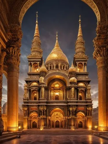 chhatris,saint isaac's cathedral,thai temple,buddhist temple complex thailand,marble palace,chhatri,basilides,saint mark,cathedrals,roof domes,phra,archly,asian architecture,basilique,western architecture,saint basil's cathedral,cathedral,temple of christ the savior,islamic architectural,myanmar,Illustration,American Style,American Style 06