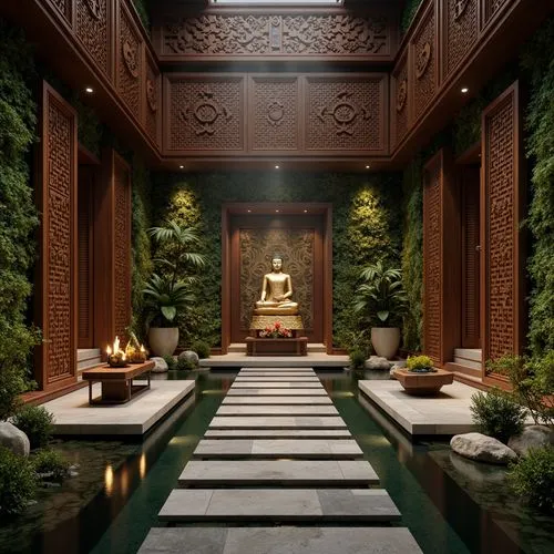 amanresorts,anantara,spa,zen garden,baoli,fengshui,dojo,lobby,feng shui,white temple,japanese zen garden,shangrila,spa water fountain,shangri,asian architecture,floor fountain,sanctum,bali,buddhist temple,baan