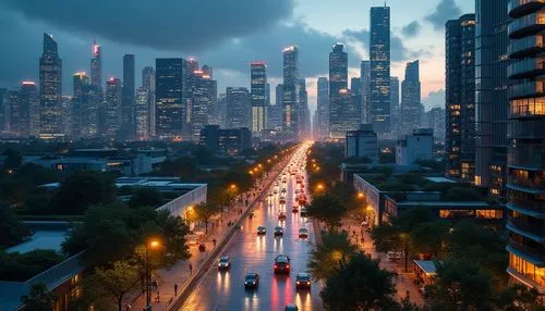 guangzhou,shanghai,jakarta,makati,kuala lumpur,chengdu,shenzhen,chongqing,manila,shangai,panama,são paulo,ortigas,shenzen,city highway,lumpur,changsha,jakartans,taguig,phillippines,Photography,General,Realistic