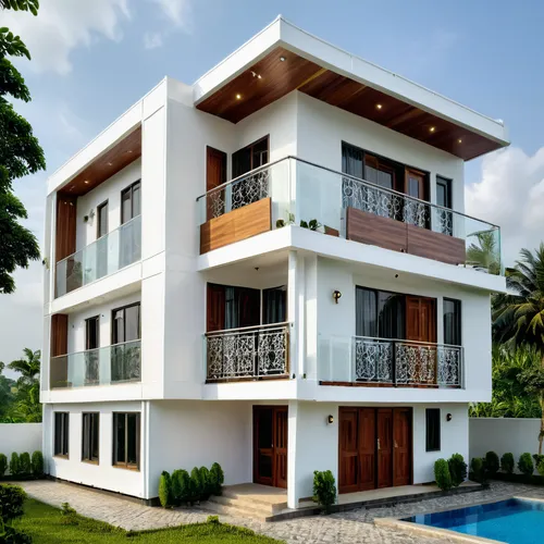 Design of a luxurious container 4-bedroom duplex home with an exquisite fusion of old and new, where elegance supersedes. adding the white hues of natural light in well-placed large windows. with the 