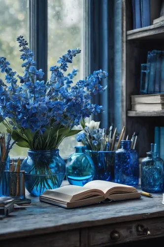 blue hydrangea,blue flowers,blue and white porcelain,mazarine blue,hyacinths,blue chrysanthemum,blue grape hyacinth,blue petals,blue painting,plumbago,blue flower,hydrangeas,grape hyacinths,still life of spring,flower arranging,blue room,himilayan blue poppy,forget-me-nots,blue lamp,flower vases,Photography,Artistic Photography,Artistic Photography 03