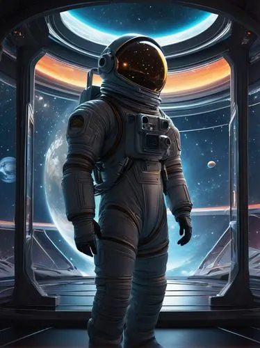 astronaut suit,spacesuit,space suit,astronaut,astronautic,astronautical,taikonaut,astronaut helmet,spacesuits,cosmonaut,space art,extravehicular,space,astronautics,space walk,robot in space,spacewalker,spaceborne,spaceflights,sci fiction illustration,Illustration,Realistic Fantasy,Realistic Fantasy 17