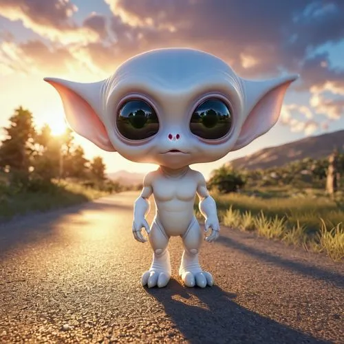 skylander giants,3d rendered,cgi,cute cartoon character,3d render,3d model,cinema 4d,digital compositing,stitch,3d fantasy,b3d,wind-up toy,character animation,anthropomorphized animals,extraterrestrial,anime 3d,soft robot,3d modeling,avatar,ori-pei,Photography,General,Realistic