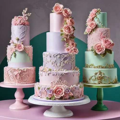 wedding cakes,wedding cake,pink cake,cake decorating,buttercream,cake buffet,Conceptual Art,Fantasy,Fantasy 24