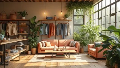 loft,furnishing,laundry shop,interior design,madewell,scandinavian style,merchandizing,sunroom,mudroom,sewing room,anthropologie,indoor,rustic aesthetic,houseplants,interiors,working space,bellocq,livingroom,living room,danish furniture,Photography,General,Realistic