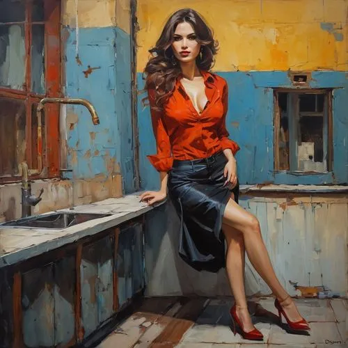 donsky,trofimov,nestruev,dmitriev,italian painter,pushkina,rahimov,woman at cafe,todorovic,woman sitting,vettriano,evgenia,oil painting,anatoly,girl in the kitchen,yevgenia,ignatiev,man in red dress,bulatovic,yuriev,Conceptual Art,Fantasy,Fantasy 15