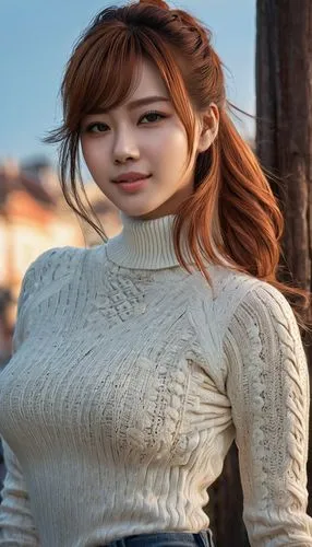 sweater,korean,joy,phuquy,seo,uji,cardigan,songpyeon,bolero jacket,solar,beach background,cotton top,hong,korea,see-through clothing,busan sea,caramel color,korean drama,asian semi-longhair,guk,Photography,General,Natural