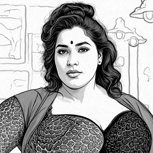 brahmani,charulata,malalai,malar,shakuntala,savithri,Design Sketch,Design Sketch,Black and white Comic