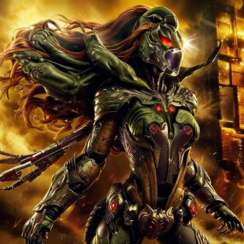 darth talon,alien warrior,green goblin,background ivy,female warrior,raphael,medusa gorgon,spawn,thane,warrior woman,heroic fantasy,doctor doom,symetra,avenger hulk hero,mantis,ivy,hard woman,patrol,lopushok,spartan