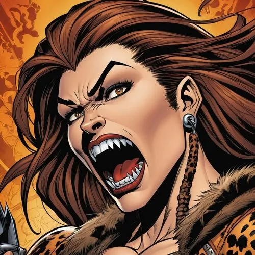 giganta,lilandra,witchblade,hellstrom,madelyne,sabretooth,siryn,kraven,demona,fujiko,larfleeze,wildstorm,palmiotti,rahne,evil woman,shatterstar,inhumans,snarl,gotrek,tigra,Illustration,American Style,American Style 13