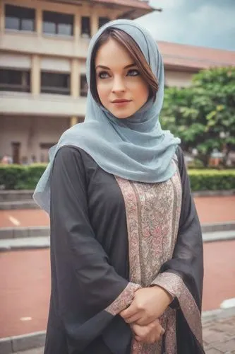 hijab,hijaber,islamic girl,abaya,muslim woman,malaysia student,muslim background,jilbab,muslima,indonesian women,arab,universiti malaysia sabah,academic dress,yemeni,shawl,girl in a historic way,eid,portrait photography,women clothes,headscarf,Photography,Realistic