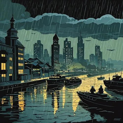 david bates,shanghai,schuitema,schuiten,calcutta,milanetto,Illustration,American Style,American Style 09