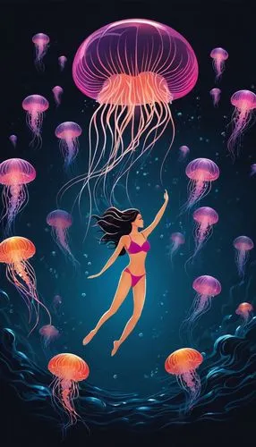 jellyfish collage,jellyfish,mermaid background,mermaid vectors,underwater background,jellies,jellyfishes,coral,cnidaria,sea jellies,semiaquatic,undersea,aquarium,under the sea,under the water,coral guardian,deep sea,underwater world,under sea,spermatophores,Unique,Design,Logo Design