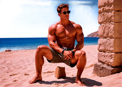 sudikoff,dudikoff,hogestyn,model years 1960-63,zabriskie,hoff,pasolini,schwarzenegger,arny,bogarde,arnold,lubomirski,beach background,hildebrando,beachcomber,thunderball,weissmuller,mcdorman,brando,beach chair,Art,Classical Oil Painting,Classical Oil Painting 02