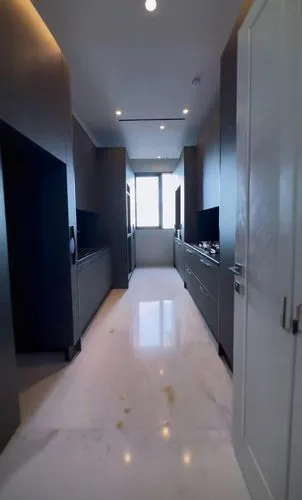 modern minimalist bathroom,luxury bathroom,modern kitchen interior,modern kitchen,modern minimalist kitchen,polished granite,hallway space,kitchen design,laundry room,granite counter tops,kitchen interior,interior modern design,countertop,kitchen counter,tile flooring,penthouse apartment,shower door,dark cabinetry,bathroom,dark cabinets