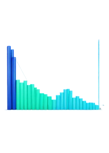 statistical graph, colorful bars, 3D pie chart, line chart trending upwards, scattered plot points, grid background, modern minimalist style, bright blue and green hues, subtle gradient effects, soft 