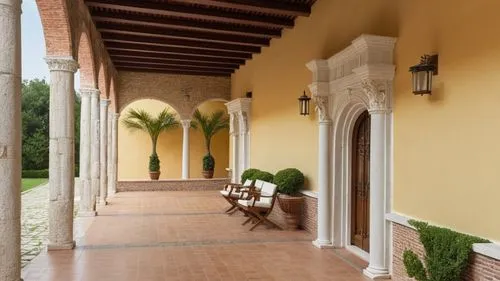 patio,loggia,inside courtyard,hacienda,casalesi,porticos,Photography,General,Realistic