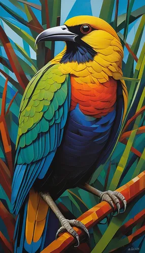 bird painting,blue and gold macaw,tropical bird,tropical bird climber,tropical birds,colorful birds,toco toucan,guacamaya,keel billed toucan,toucans,blue and yellow macaw,yellow throated toucan,keel-billed toucan,tucan,toucan,macaws blue gold,ecuador,bird of paradise,rainbow lorikeet,chestnut-billed toucan,Art,Artistic Painting,Artistic Painting 34