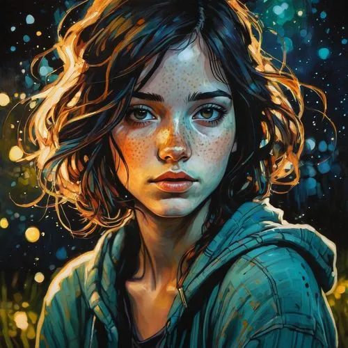 mystical portrait of a girl,girl portrait,fantasy portrait,digital painting,digital art,portrait of a girl,cg artwork,world digital painting,digital illustration,clementine,digital artwork,sci fiction illustration,romantic portrait,moody portrait,echo,portrait background,juno,artist portrait,rosa ' amber cover,cinderella,Illustration,Realistic Fantasy,Realistic Fantasy 23