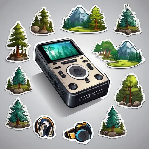 gps icon,phone clip art,set of icons,sound recorder,portable media player,icon set,camera illustration,bluetooth icon,audio player,satellite phone,battery icon,rotary phone clip art,blackmagic design,mp3 player accessory,portable electronic game,tape icon,gps case,systems icons,map icon,circle icons,Unique,Design,Sticker