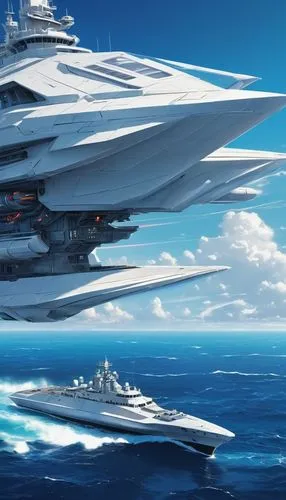 tirpitz,supercarrier,scharnhorst,skyship,battlecruisers,battlecruiser,yamato,helicarrier,enterprise,rorqual,stratofortresses,dreadnought,aircraft carrier,hoshihananomia,armada,airships,ucav,dreadnaught,battleships,warships,Conceptual Art,Fantasy,Fantasy 03