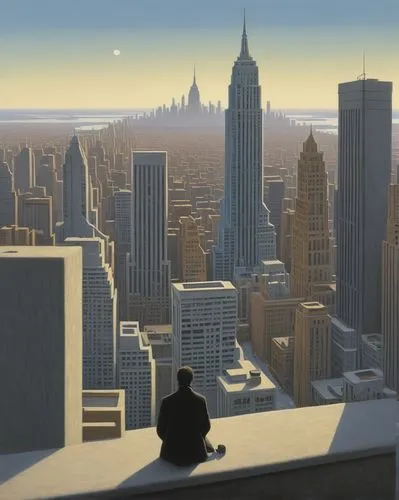 manhattan,metropolis,chrysler building,skyscrapers,cityscape,skycraper,city view,the skyscraper,big city,manhattan skyline,above the city,skyscraper,top of the rock,sky city,vertigo,the city,new york skyline,panoramical,new york,skyline,Art,Artistic Painting,Artistic Painting 48